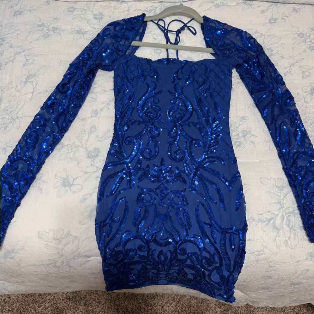 Blue Lucy in the Sky Dress